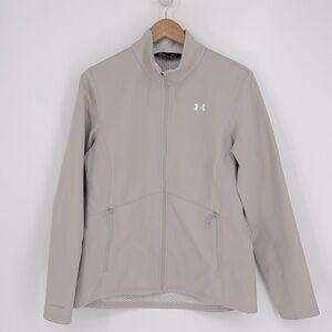 Under Armour Storm Coldgear Infrared Soft Shell Jacket Women’s Size Large Gray